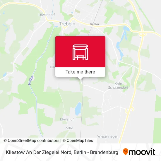 Kliestow An Der Ziegelei Nord map