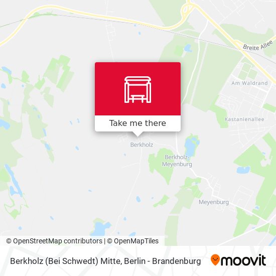 Berkholz (Bei Schwedt) Mitte map