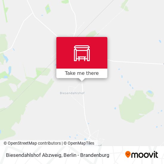 Biesendahlshof Abzweig map