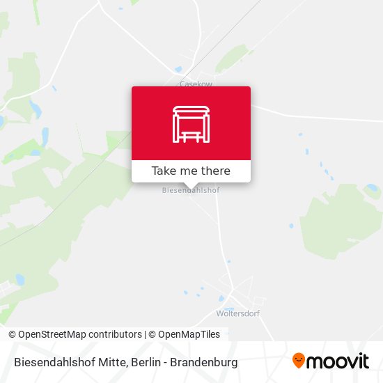 Biesendahlshof Mitte map