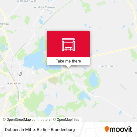 Карта Dobberzin Mitte