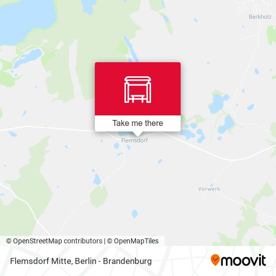 Flemsdorf Mitte map