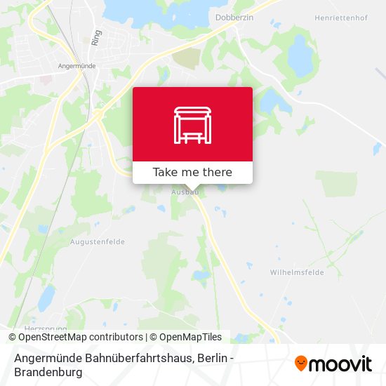 Angermünde Bahnüberfahrtshaus map