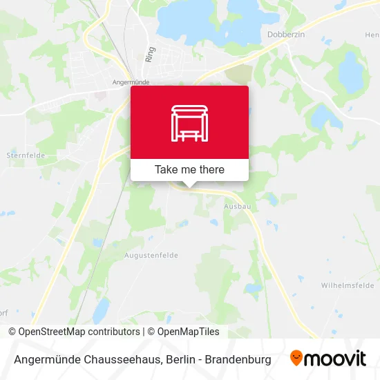 Angermünde Chausseehaus map