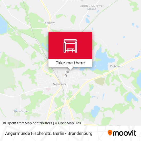 Angermünde Fischerstr. map