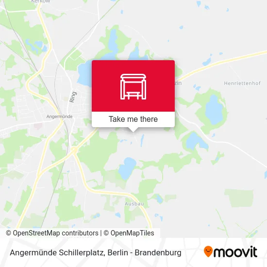 Angermünde Schillerplatz map