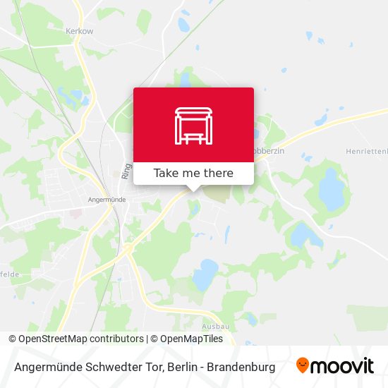 Angermünde Schwedter Tor map