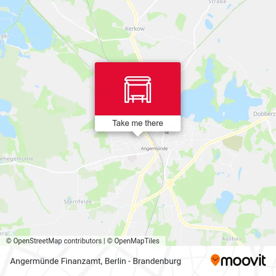 Angermünde Finanzamt map