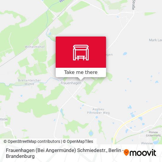 Frauenhagen (Bei Angermünde) Schmiedestr. map