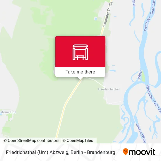 Карта Friedrichsthal (Um) Abzweig