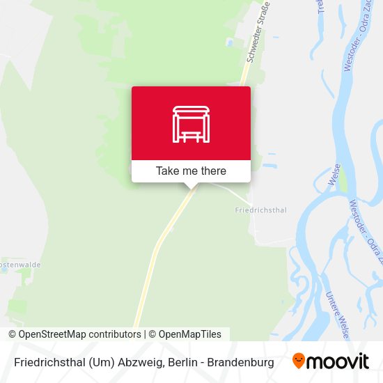 Карта Friedrichsthal (Um) Abzweig