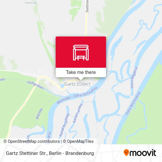 Карта Gartz Stettiner Str.