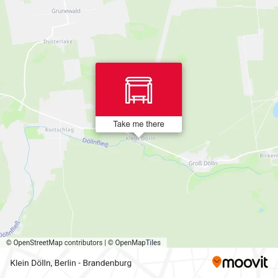 Карта Klein Dölln