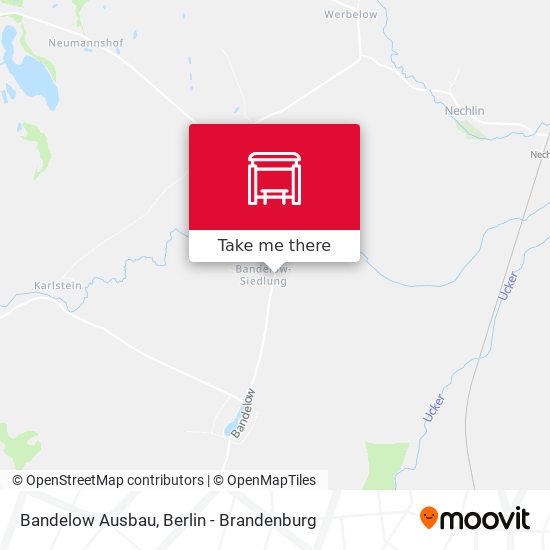 Bandelow Ausbau map