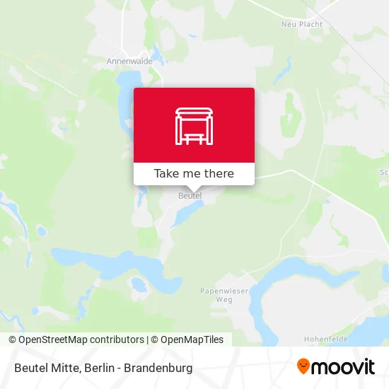 Карта Beutel Mitte