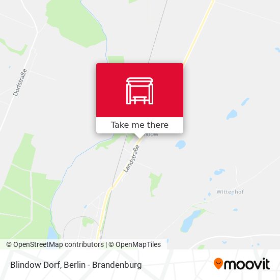 Blindow Dorf map