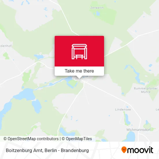 Карта Boitzenburg Amt