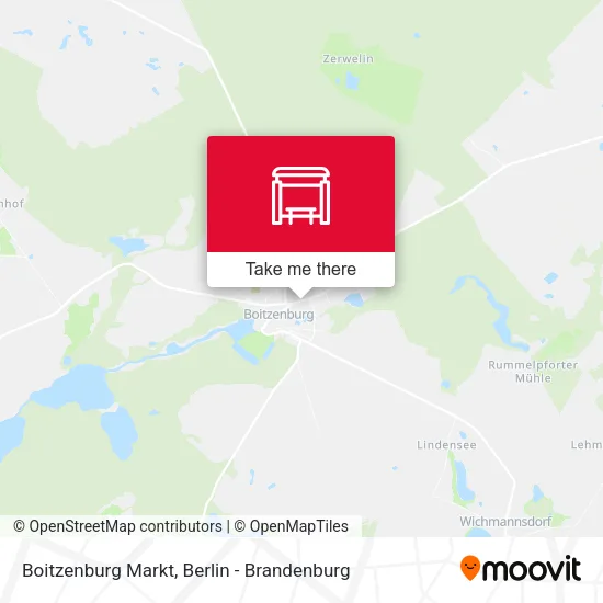 Карта Boitzenburg Markt