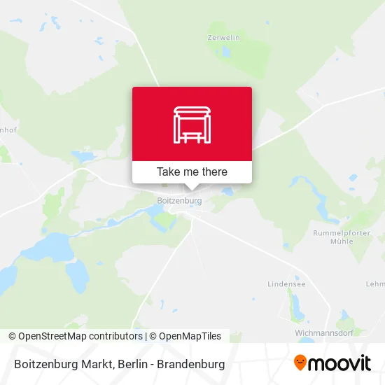 Карта Boitzenburg Markt