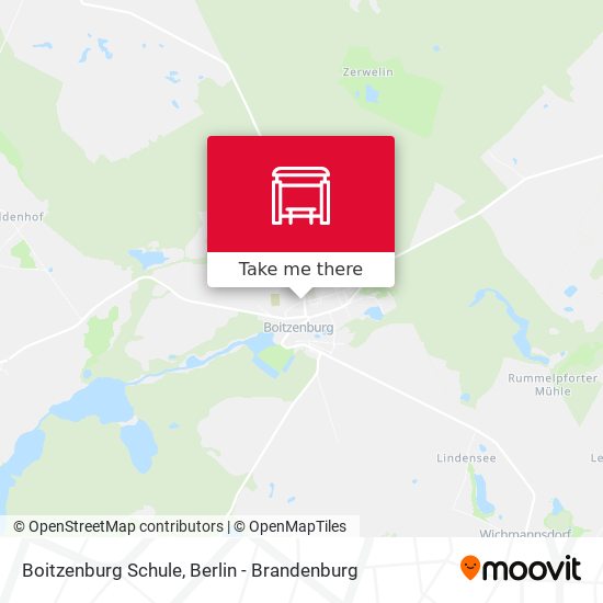 Boitzenburg Schule map