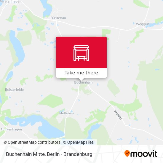 Buchenhain Mitte map