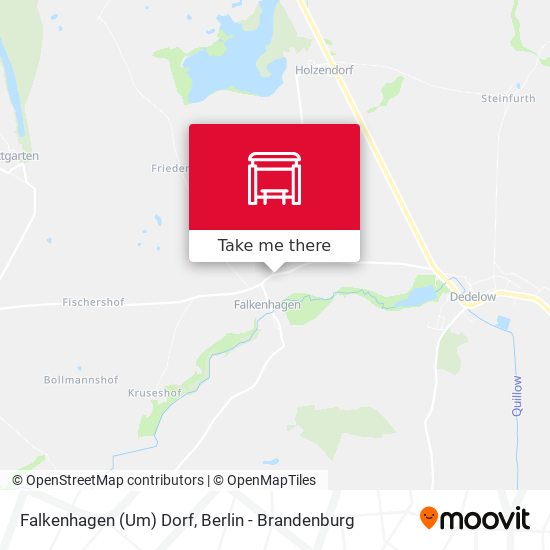 Falkenhagen (Um) Dorf map