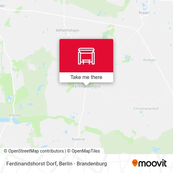 Ferdinandshorst Dorf map