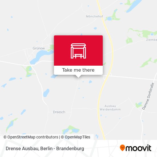 Drense Ausbau map