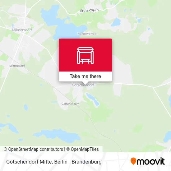 Götschendorf Mitte map