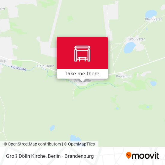 Groß Dölln Kirche map