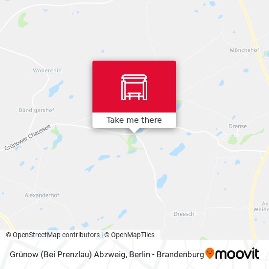 Grünow (Bei Prenzlau) Abzweig map