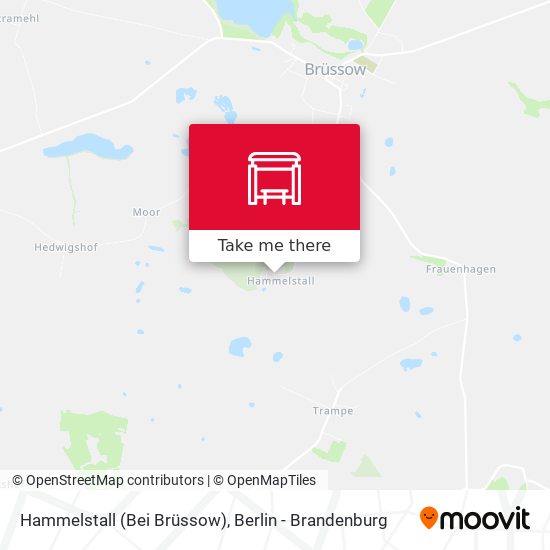 Hammelstall (Bei Brüssow) map