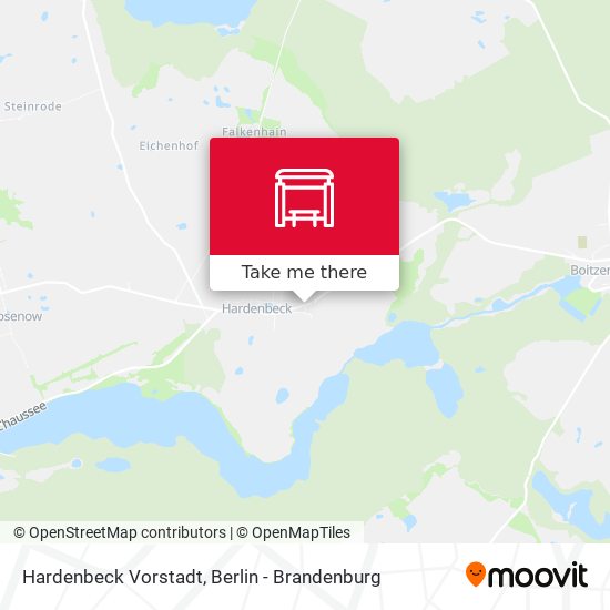 Hardenbeck Vorstadt map