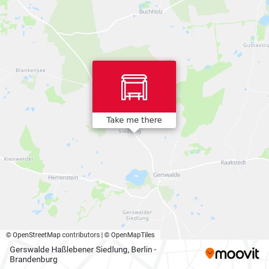 Gerswalde Haßlebener Siedlung map