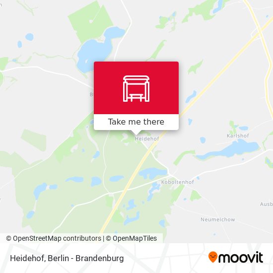 Heidehof map