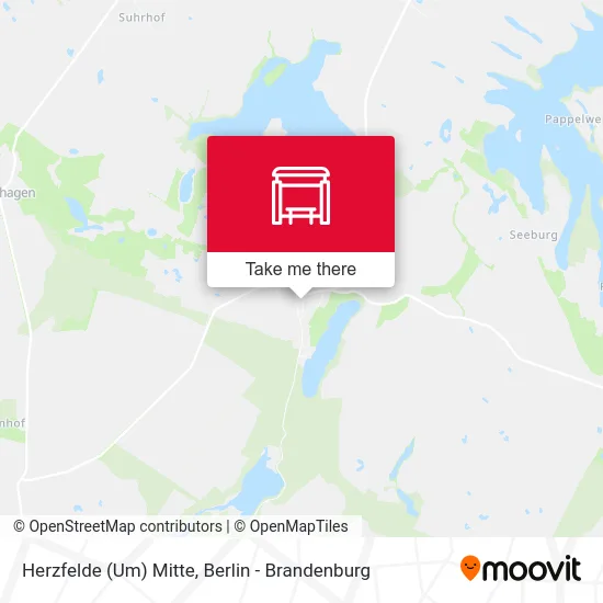 Herzfelde (Um) Mitte map