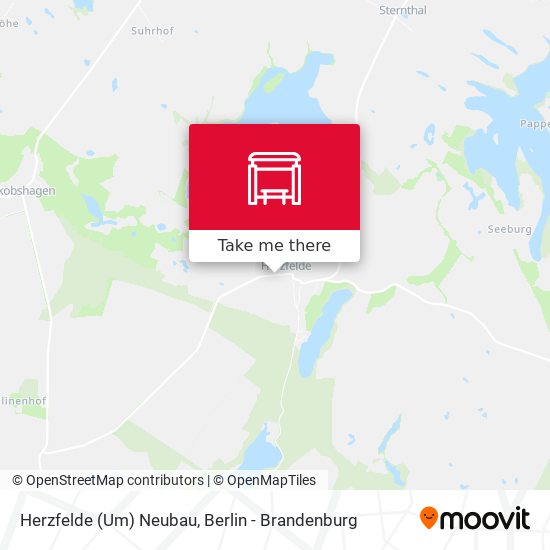 Herzfelde (Um) Neubau map