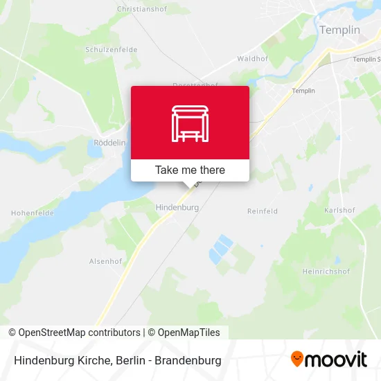 Hindenburg Kirche map