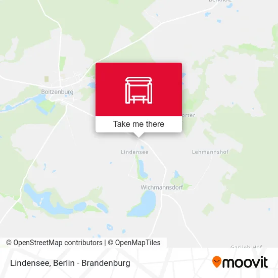 Lindensee map