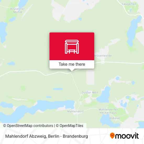 Карта Mahlendorf Abzweig