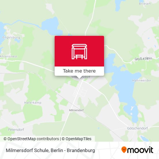 Milmersdorf Schule map