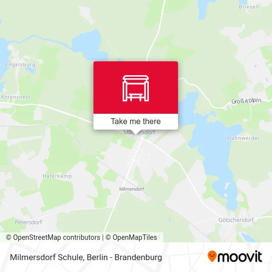 Milmersdorf Schule map