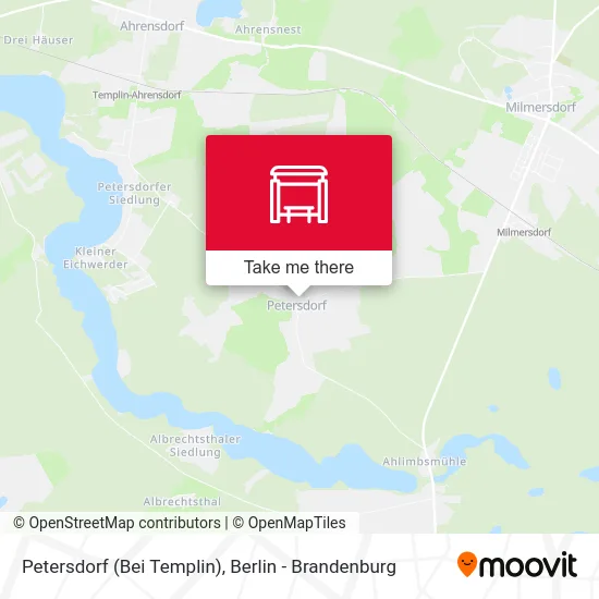 Petersdorf (Bei Templin) map