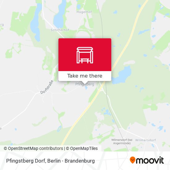 Pfingstberg Dorf map