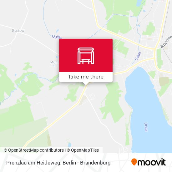 Prenzlau am Heideweg map