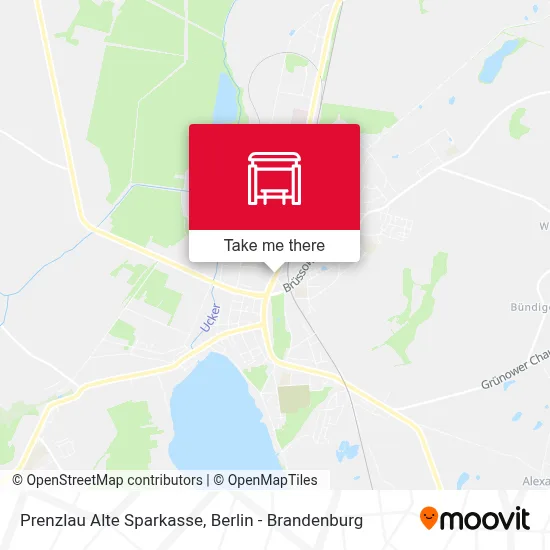 Prenzlau Alte Sparkasse map