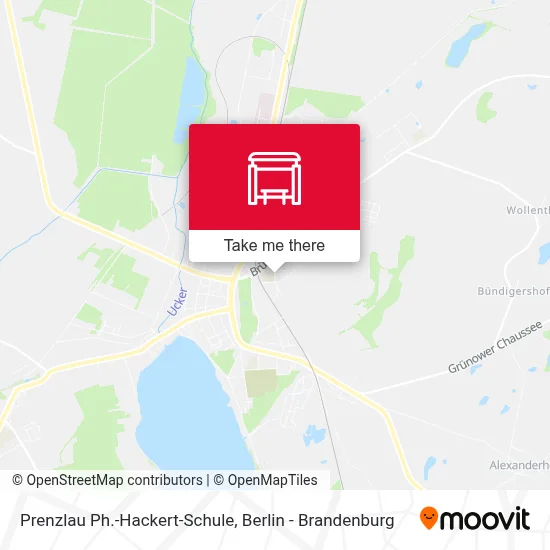 Prenzlau Ph.-Hackert-Schule map