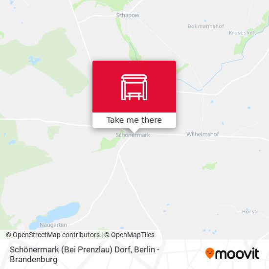 Schönermark (Bei Prenzlau) Dorf map