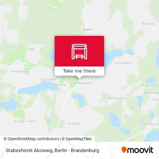 Stabeshorst Abzweig map