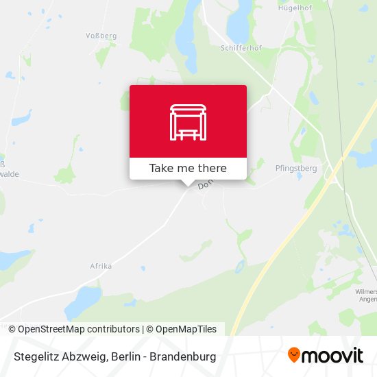 Stegelitz Abzweig map